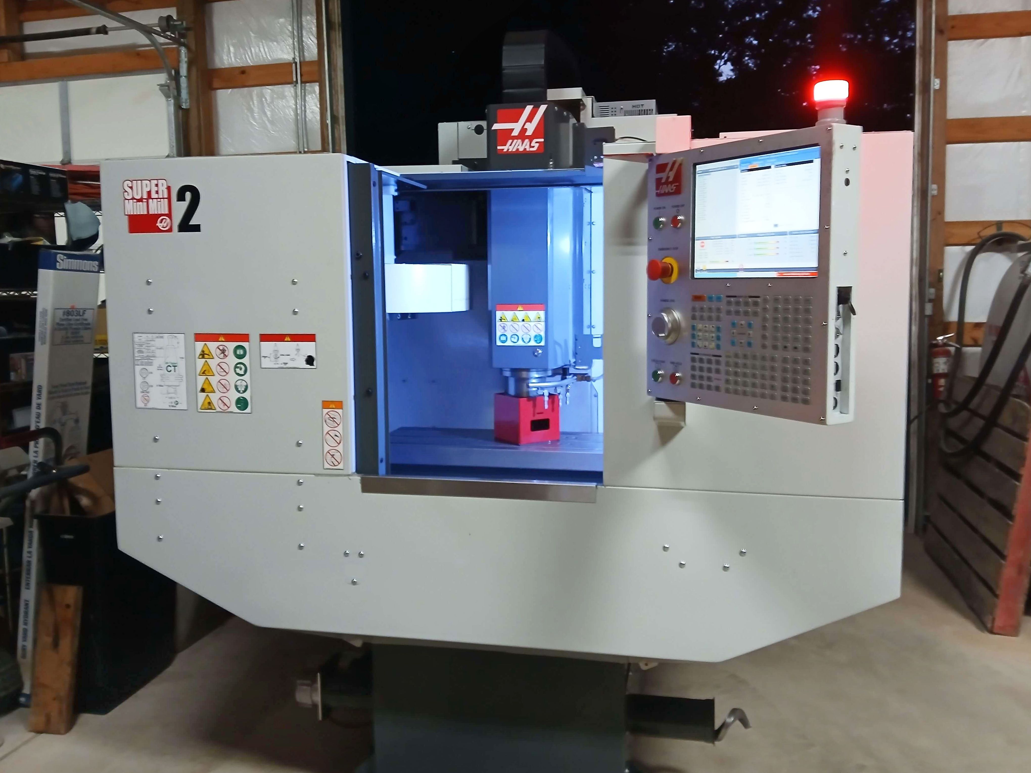 Used HAAS SUPER MINI MILL 2 Vertical Machining Center #3907